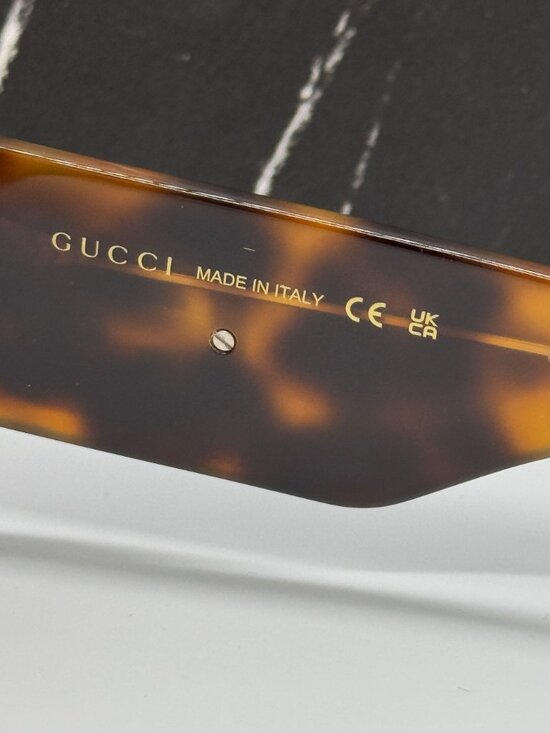 NEW GUCCI GG1695S 002 SUNGLASSES HAVANA WOMEN EYEWEAR main image 6